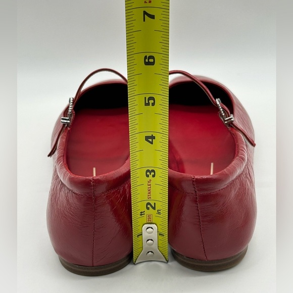 Dolce Vita Reyes Red Crinkle Patent Mary Jane Flats – Size 10.5 – NWB - Picture 8 of 13